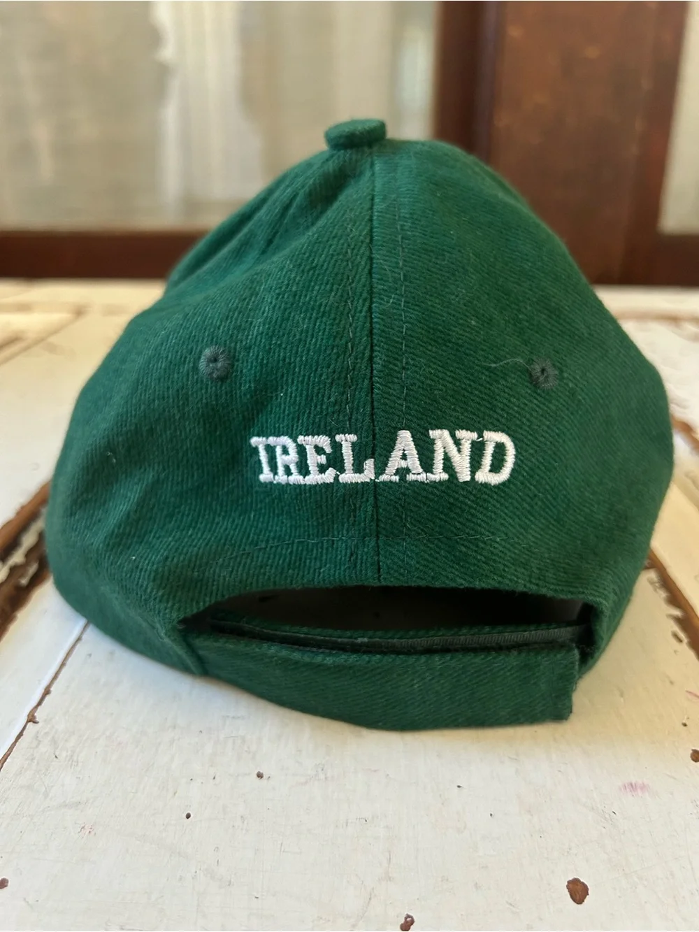 Dolmen Clothing Ireland Green Adjustable Cap Clover Emblem